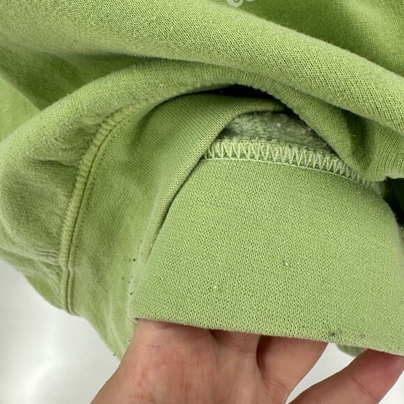 Urban Outfitters Green Skeleton Crew Neck Pullover Sweatshirt Size Medium - Picture 4 of 10